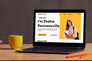 Shahia - Student Portfolio Landing, a Landing Page Template by productype1 (Thumbnail 5 of 5)