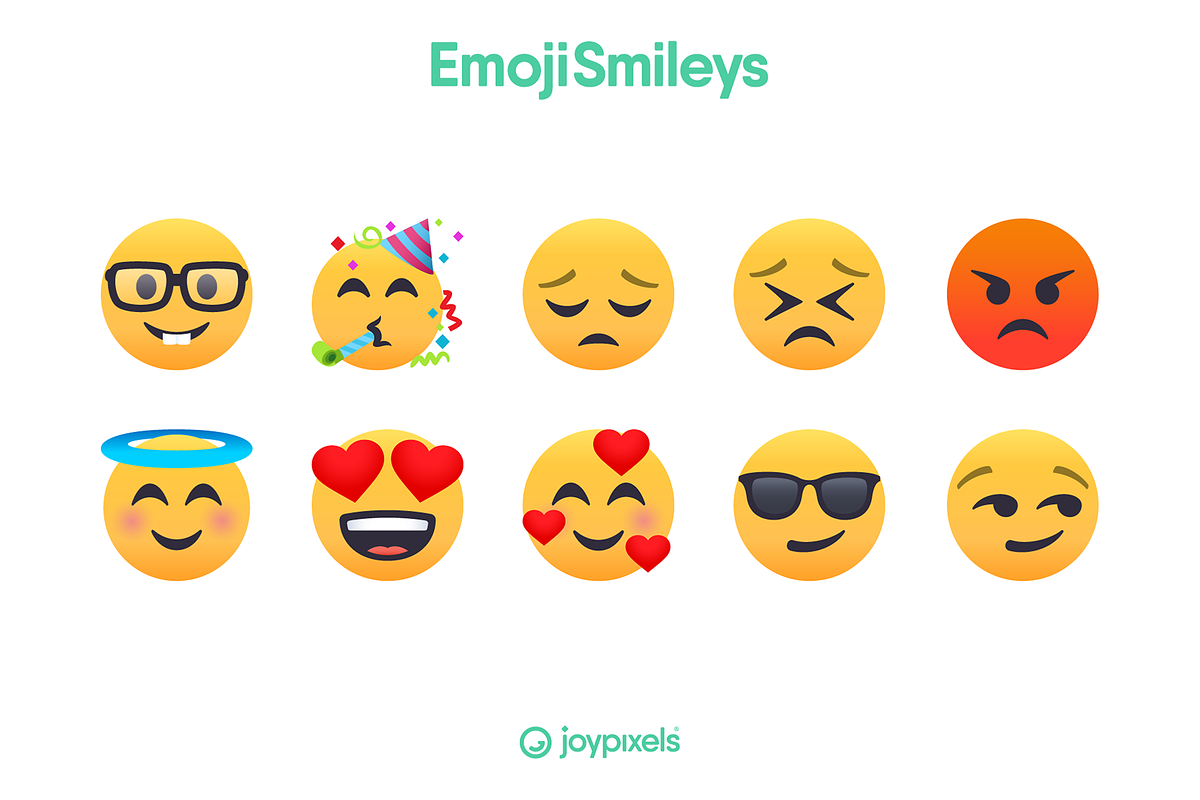 Emoji Smiley Icons by JoyPixels®, an Emoji Icon by joypixels (Photo 2 of 6)