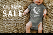 Baby Bodysuit Mockup, a Shirt Mockup by Moonlit Mocks (Thumbnail 5 of 6)