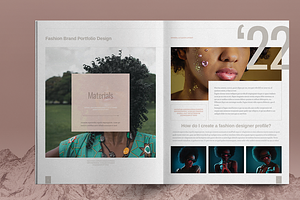 Fashion Brand Portfolio Template