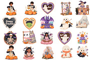 Spooky Cute Halloween Pack, an Object Graphic by Jakayla Digital Co (Thumbnail 4 of 5)