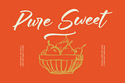 Bonats Restorty Bold Brush Font, a Script Font by stylishtype.co (Thumbnail 12 of 20)