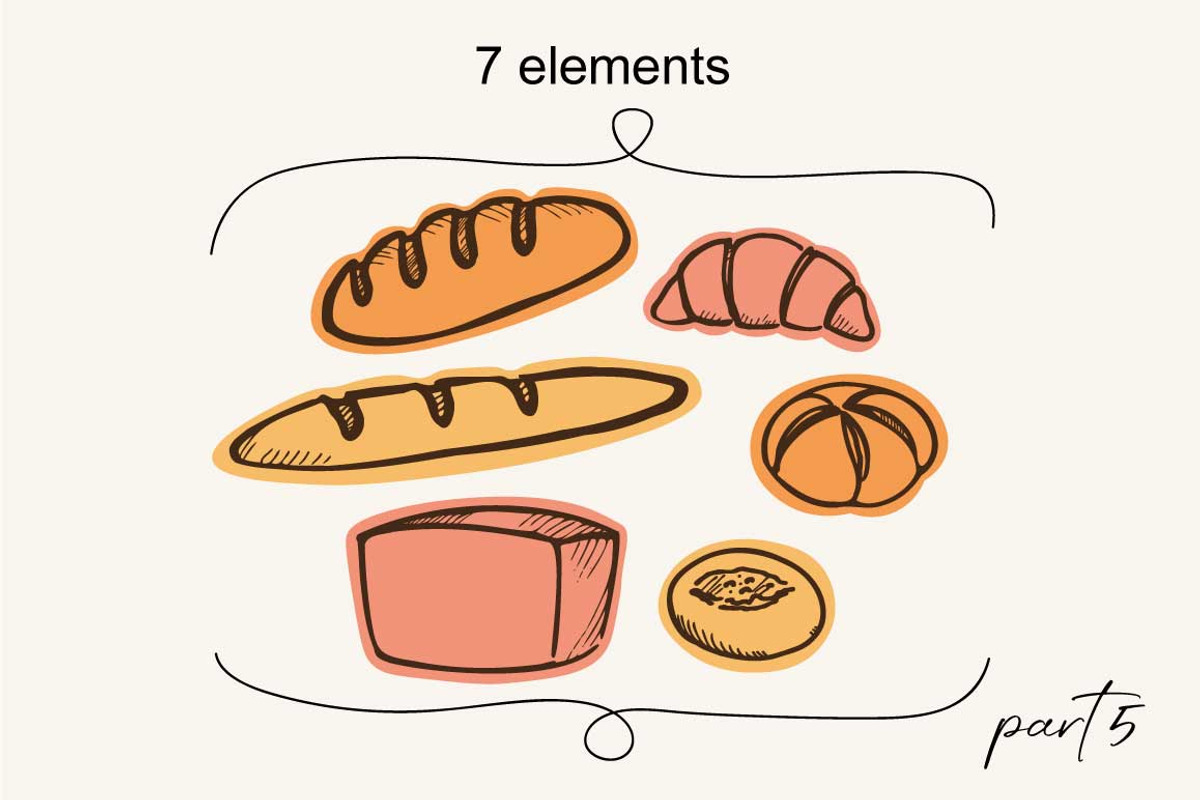 Bakery and pastry, a Graphic by Oxi An illustrator (Photo 7 of 9)