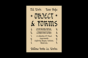 SFC Sortvane, a Blackletter Font by Skilline Supply Co. (Thumbnail 6 of 15)