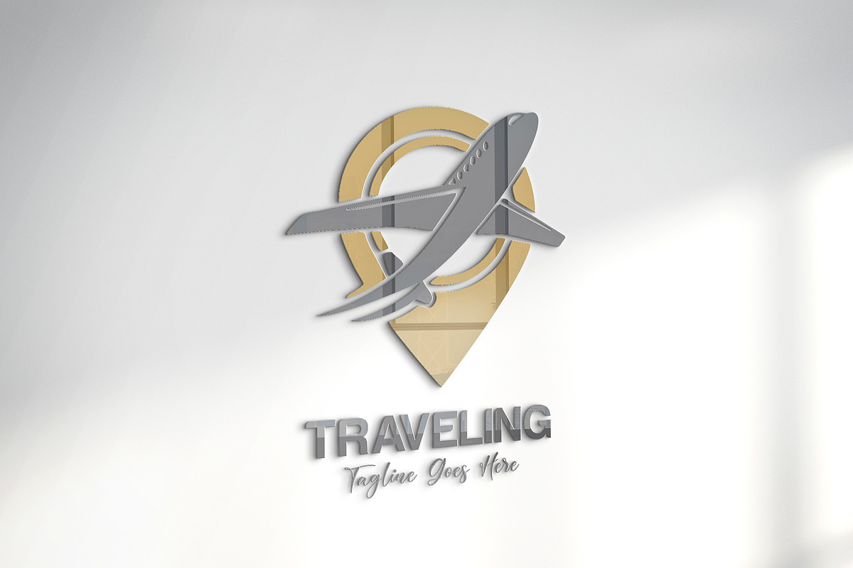 Travel Agent Logo Template preview 4
