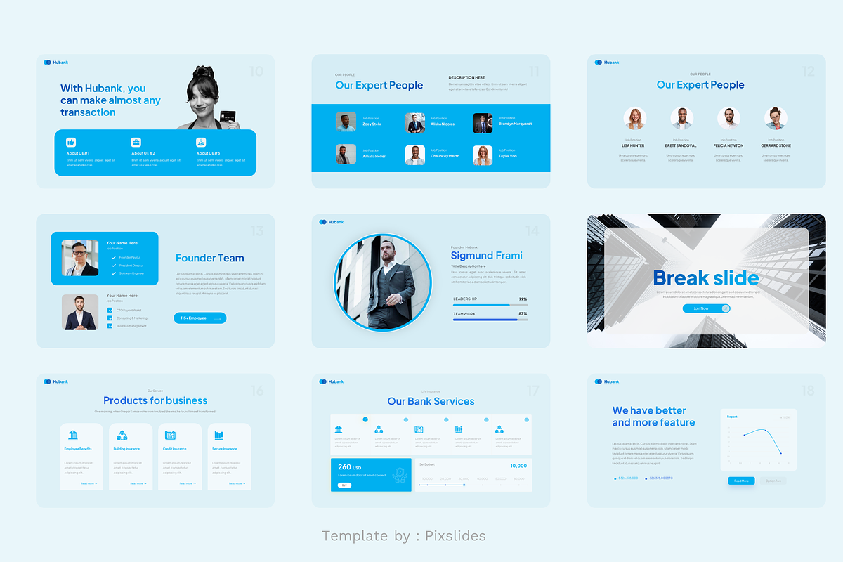 Bank and Financial PowerPoint, a Presentation Template by Pixslides (Photo 3 of 5)