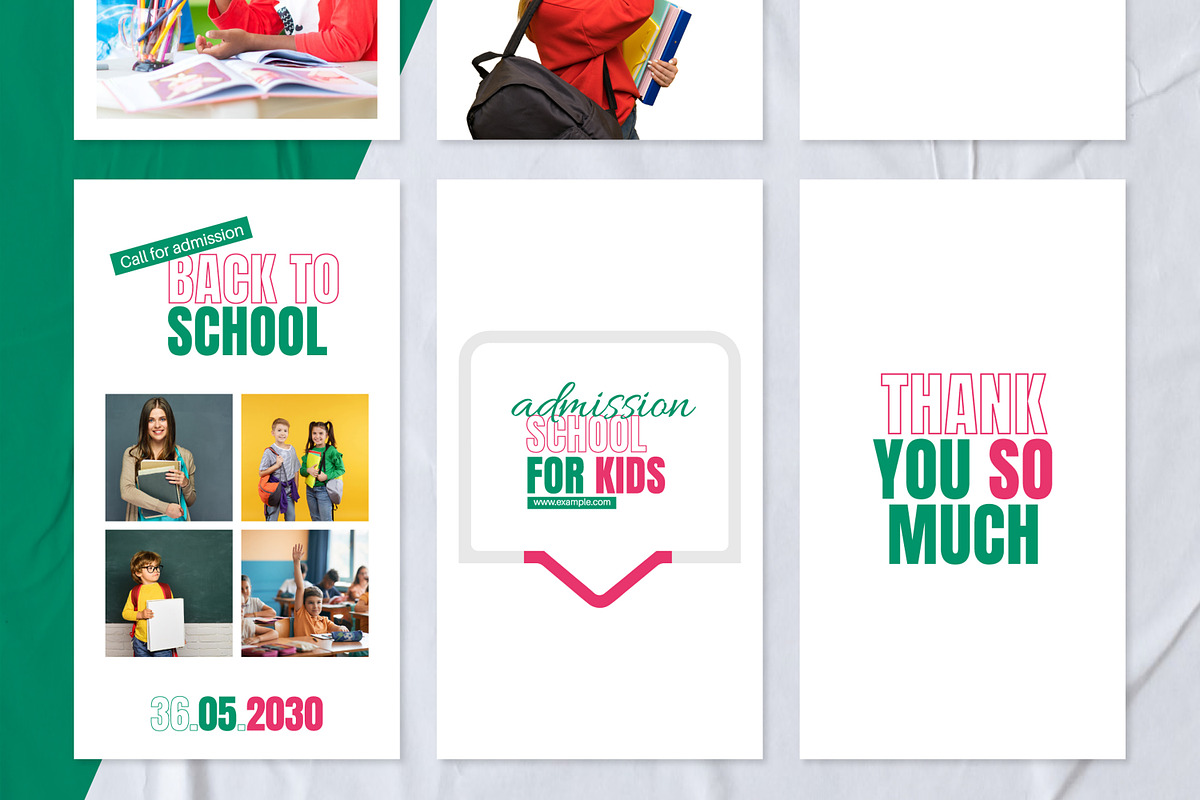 Back To School Story Template, a Social Media Template by MightyDesign (Photo 4 of 7)