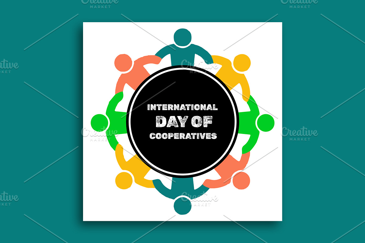 International Day of Cooperatives, a Social Media Template by nandinigraphics (Photo 2 of 3)