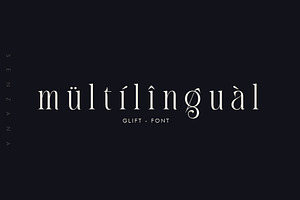 Glift Font