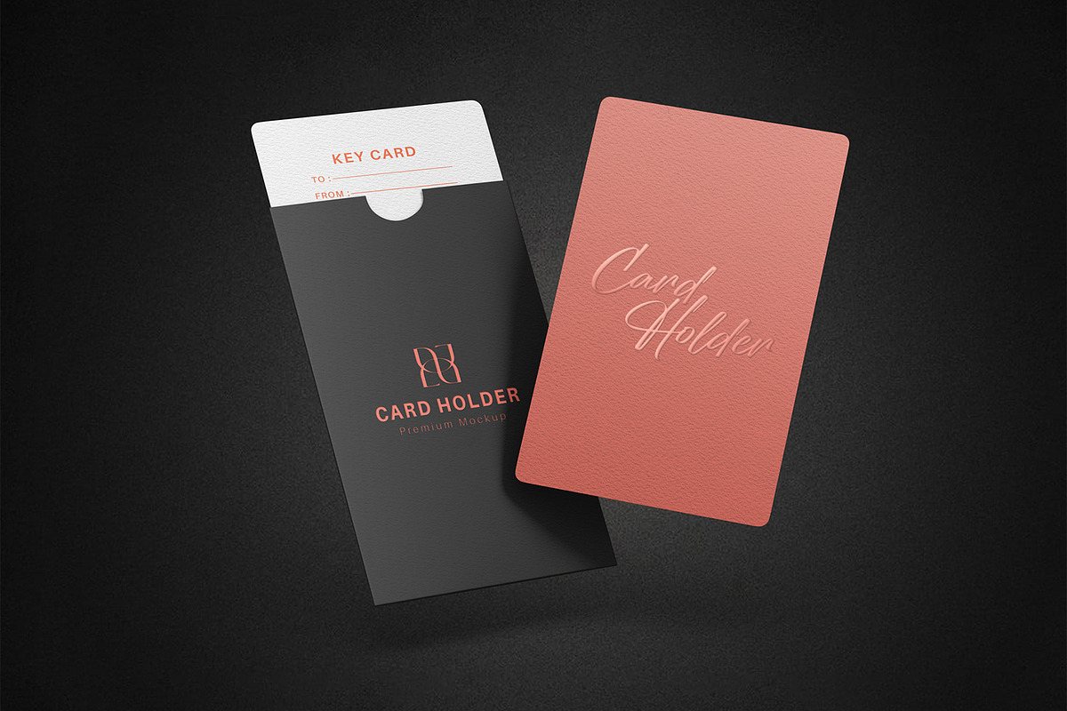 Key Card Mockup Collection, an Advertising Mockup by graphypix (Photo 11 of 14)