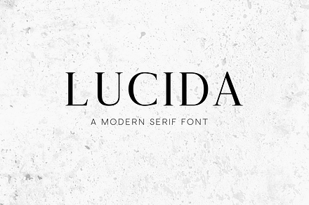Lucida Modern Serif Font