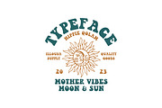 Hippie Qolam | Psychedelic Typeface, a Slab Serif Font by Illousa (Thumbnail 3 of 8)