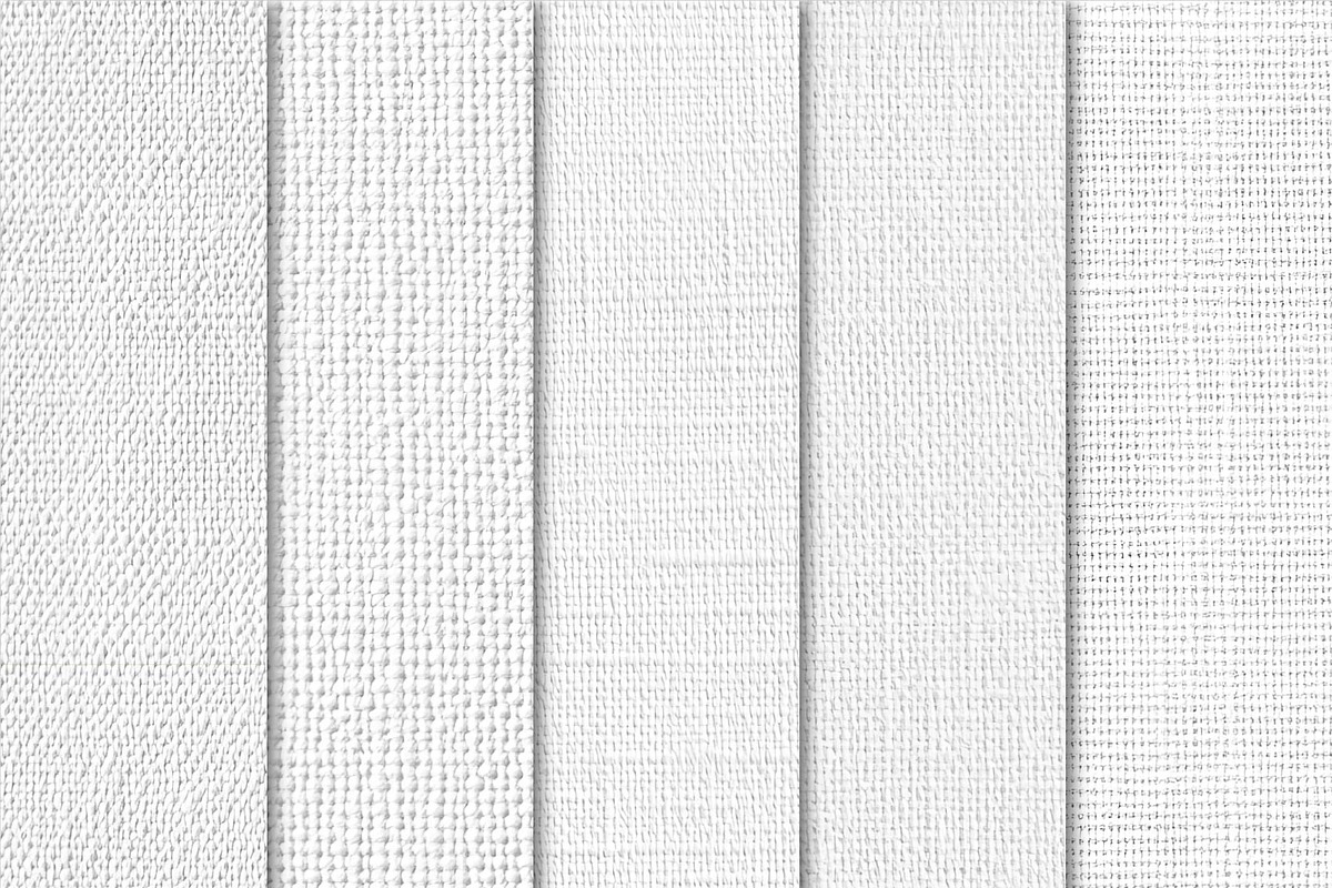 White Linen & Cotton Canvas Textures, a Texture Graphic by Maishop (Photo 3 of 4)