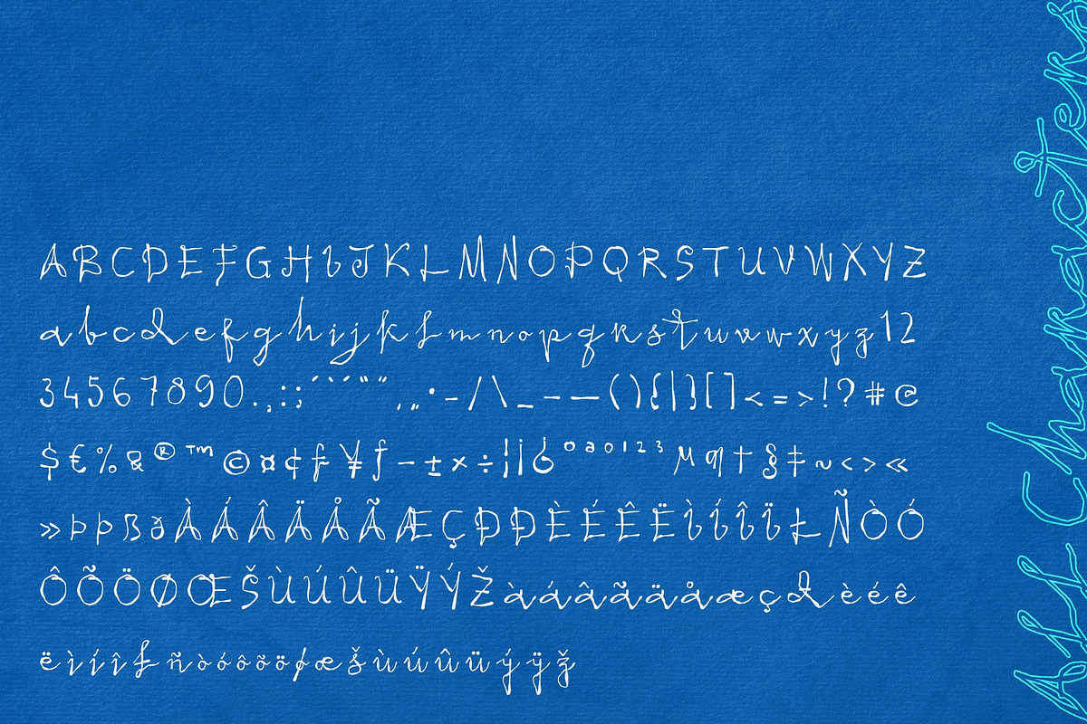 CS Morth - Raw Handwritten Script, a Handwritten Font by Craft Supply Co. (Photo 8 of 8)