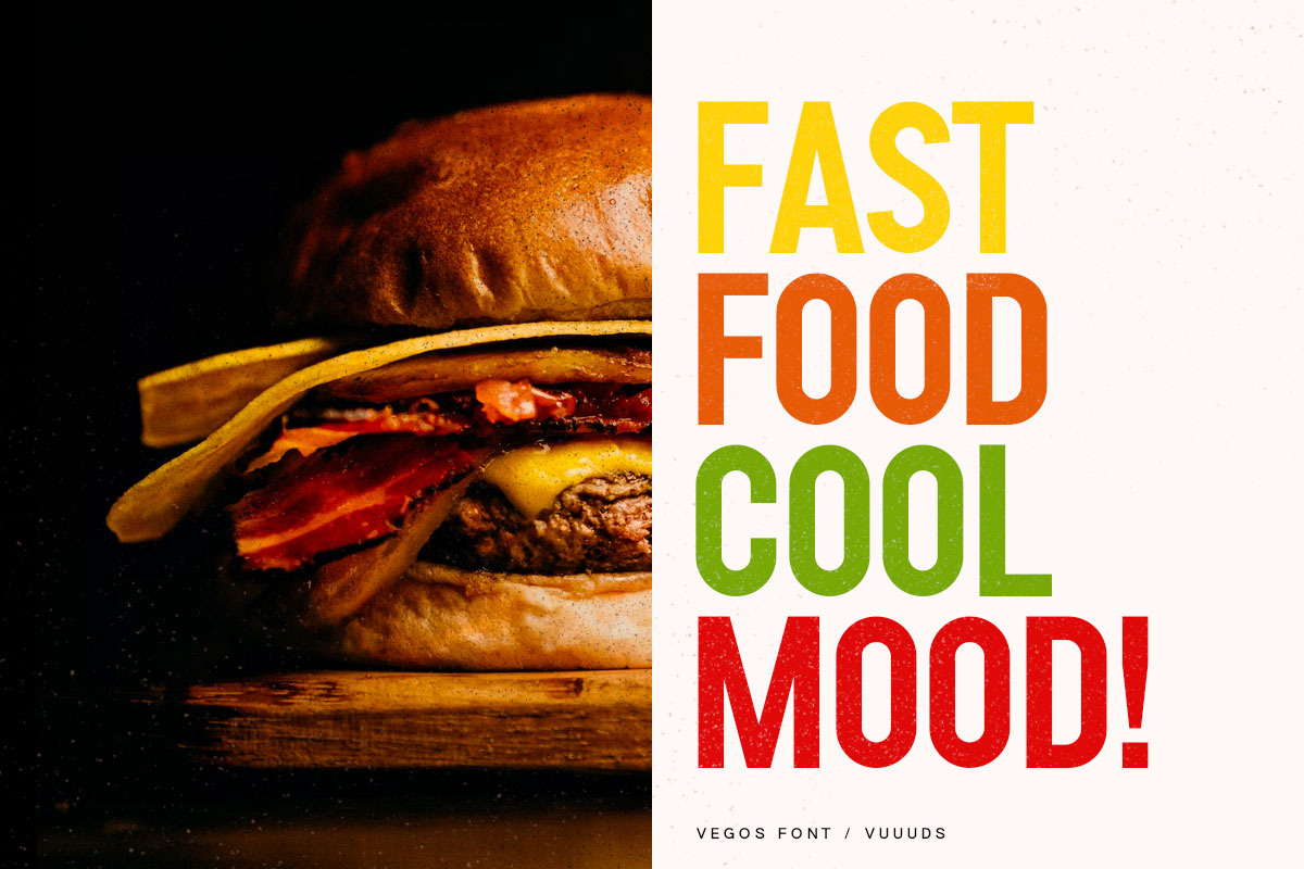 Vegos Font, a Sans Serif Font by vuuuds (Photo 4 of 7)
