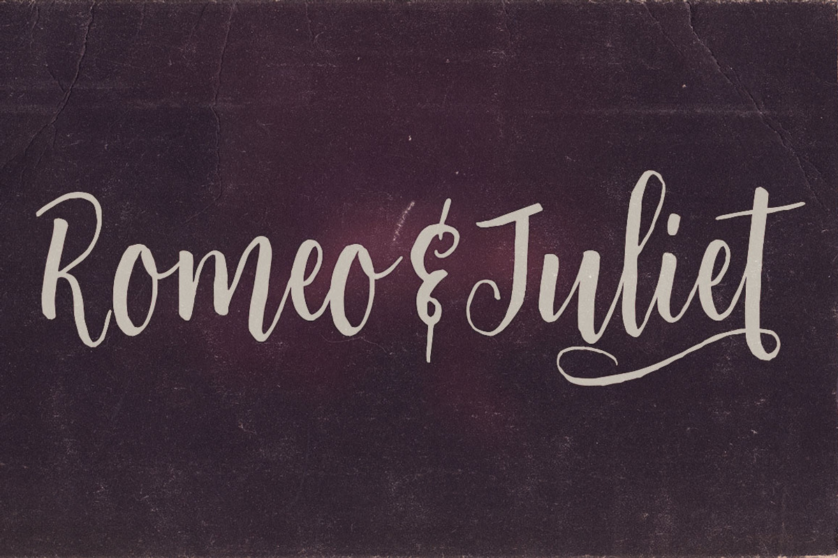Romeo & Juliet Font Duo preview 5