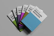 Stacked Brochure Mockup Kit 11 Views, a Books & Magazine Mockup by Illusiongraphic (Thumbnail 8 of 28)