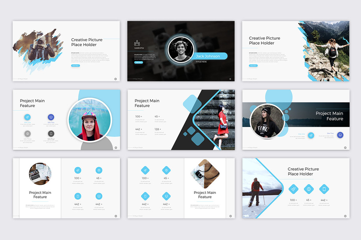 Magic Morph Presentation Template