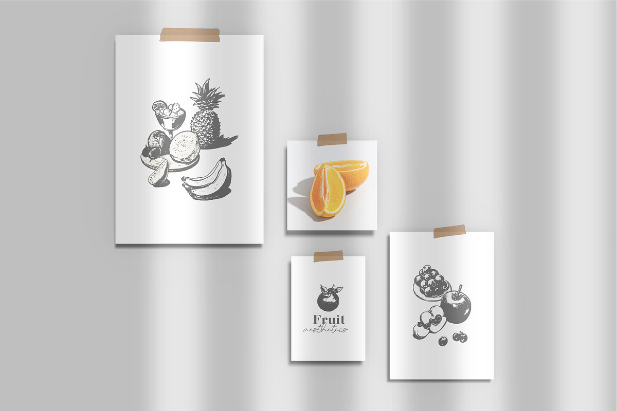 275+ Fruits & Berries Illustrations, a Food Illustration by La Petite Line Art (Photo 2 of 11)