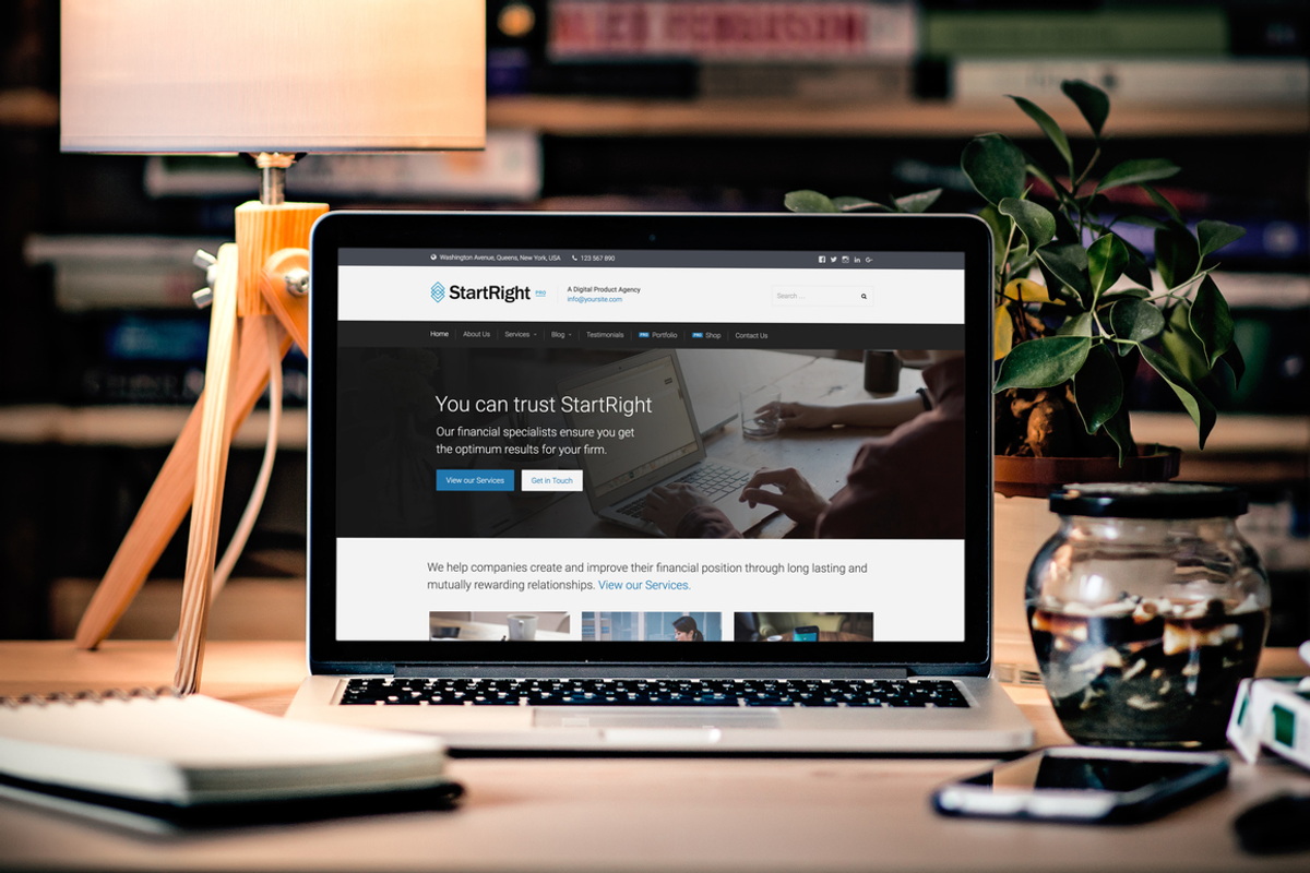 StartRight Pro - WordPress Theme, a WordPress Template by Create and Code (Photo 5 of 5)