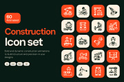 Animated Construction Icon, a Solid Icon by Vectors Market (Thumbnail 1 of 5)