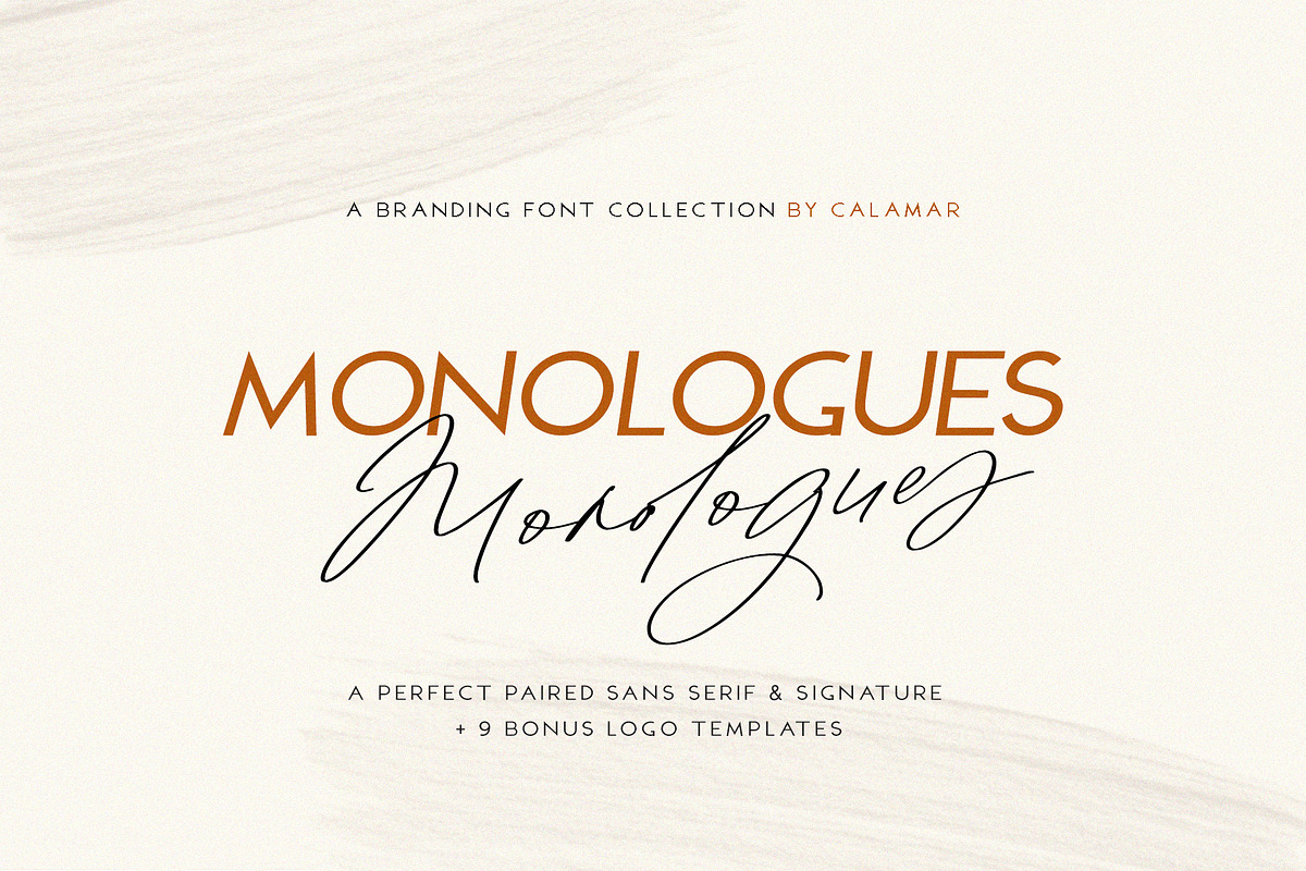 Monologues Font Duo