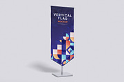 VERTICAL FLAG MOCKUP, a Product Mockup by swsi-studio (Thumbnail 3 of 5)