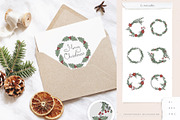 Noel hand drawn Christmas set, a Decorative Illustration by brialinas (Thumbnail 4 of 9)