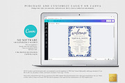 Mexican Wedding Program | CANVA, a Stationery Template by Creative Market (Thumbnail 4 of 6)