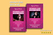 Photography Studio Flyer Template, a Flyer Template by mesuka (Thumbnail 1 of 3)