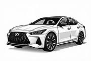 Modern Sports Car Silhouette Bundle, an Illustration by hafijul (Thumbnail 2 of 7)