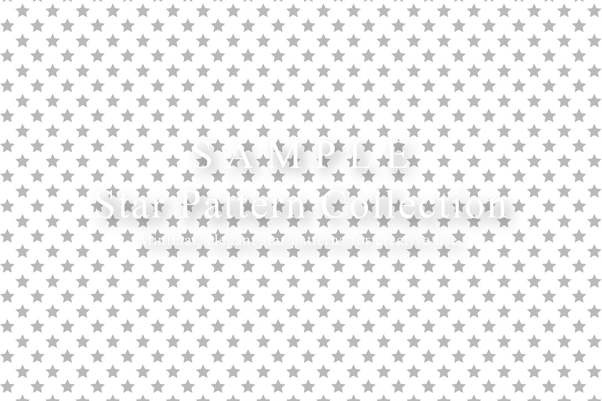 14 Star Pattern Collection, a Pattern Graphic by NOMO DESIGN (Photo 13 of 15)
