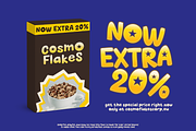 Popstar – Fun Bold Star Themed Font, a Font by TypeTasty Font (Thumbnail 5 of 11)
