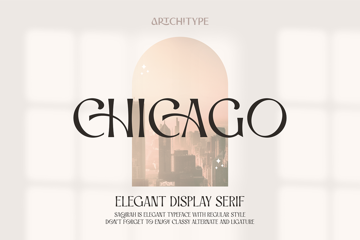 Saqirah - Elegant Display Serif, a Serif Font by Artchitype Studio (Photo 3 of 16)