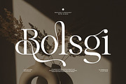 Bolsgi || Modern Classy Serif Font, a Serif Font by Ermedia Studio (Thumbnail 1 of 10)