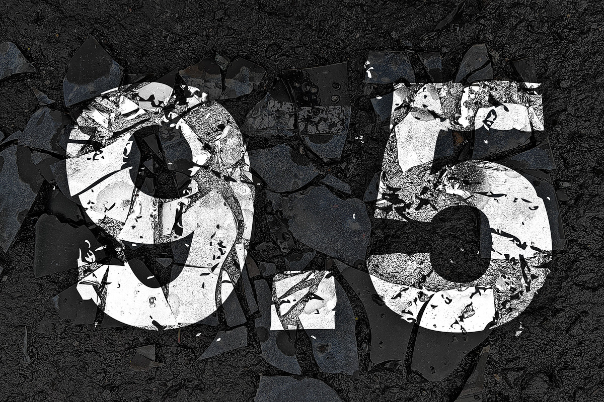 Quake - All Caps Grunge Font, a Sans Serif Font by Sick Optix (Photo 4 of 6)