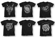 100 T-Shirt Designs Super Collection, an Animal Illustration by Design by sebrodbrick (Thumbnail 5 of 35)