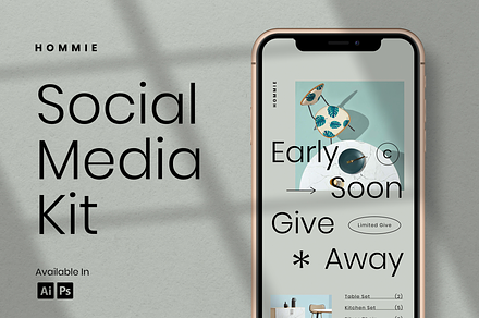 Minimal Home Decor Instagram Kit