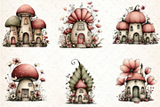 Whimsical Fairy Clipart Bundle, an Illustration by DreamCafeArt (Thumbnail 5 of 8)