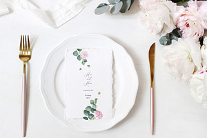 Wedding Eucalyptus Watercolor Suite