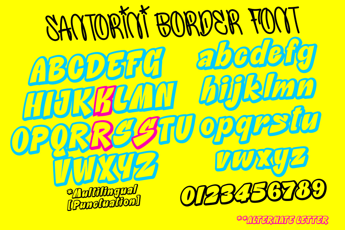 Santorini, a Sans Serif Font by BBtypeStudios (Photo 9 of 9)