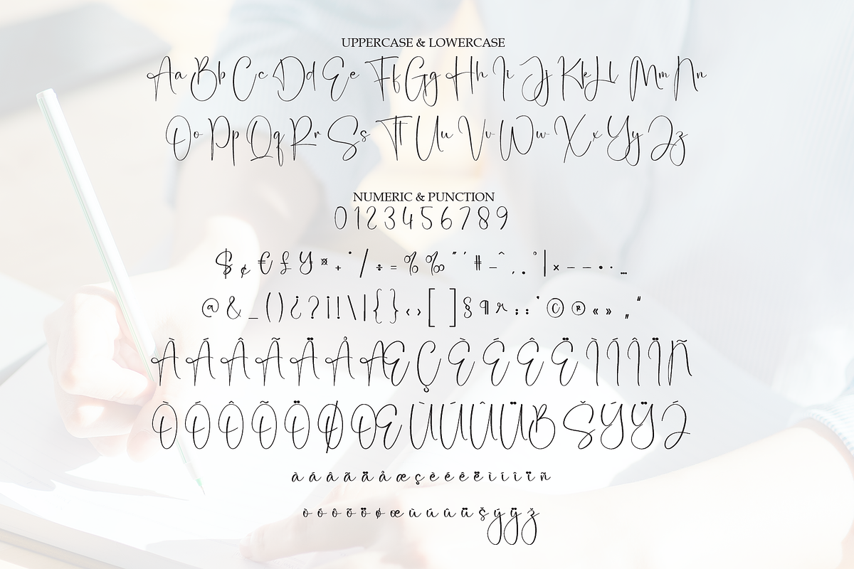 Samantha Signature | Script Font, a Handwritten Font by Scratchones (Photo 7 of 9)