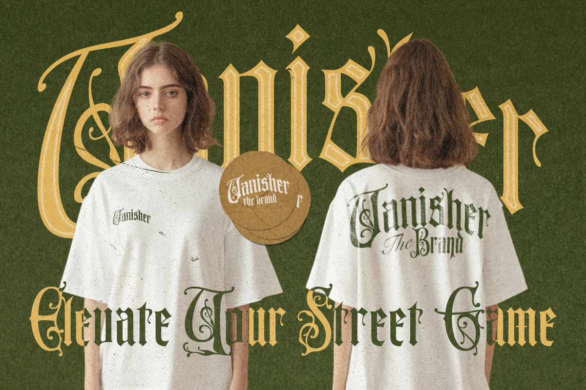 Rugstar Blackletter Font, a Blackletter Font by Letterhend Studio (Photo 5 of 9)