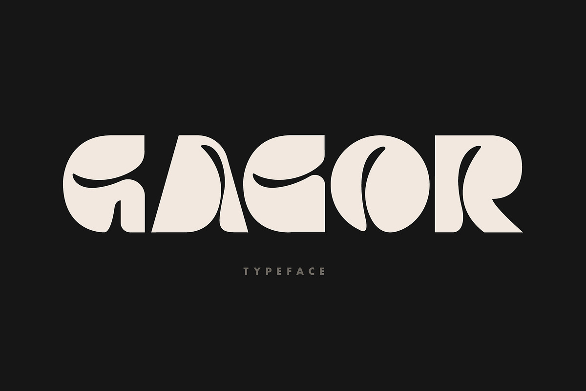 Gacor Font | Modern Display, a Font by giemons™ (Photo 3 of 12)