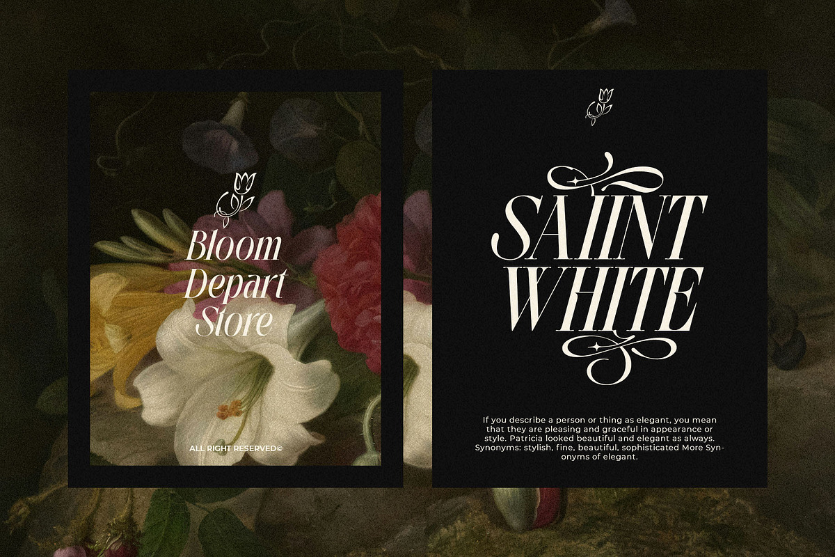Nothina Mount Typeface, a Serif Font by alit design (Photo 4 of 21)