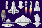 Cosmos, planets and stars., a Technology Illustration by katykin (Thumbnail 7 of 11)