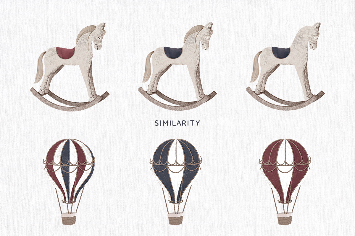 VINTAGE TOYS hand drawn clipart set, an Animal Illustration by Alina Mubarak (Photo 7 of 9)