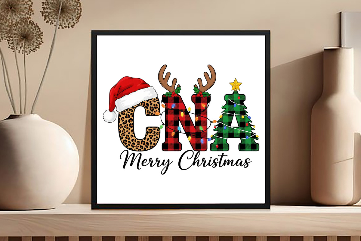 CNA Merry Christmas PNG, an Illustration by Black Bird Studio (Photo 3 of 3)