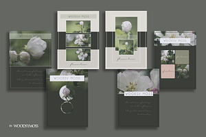 Flower Lover Postcards Flyers