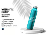 Water Bottle Mockup, a Packaging Mockup by Se٧enStudio (Thumbnail 1 of 2)
